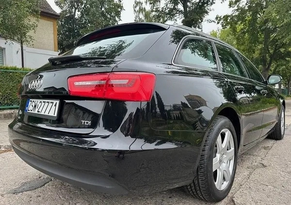 Audi A6 cena 54900 przebieg: 213824, rok produkcji 2014 z Jaworzno małe 407